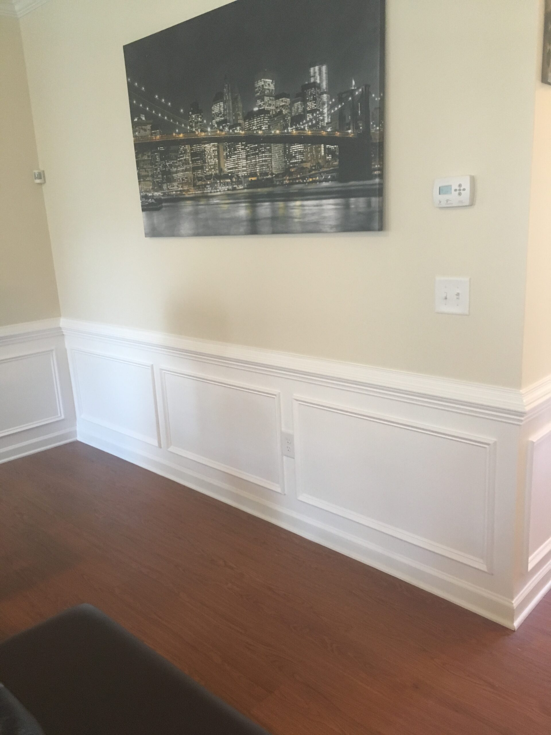 Detailed custom woodwork