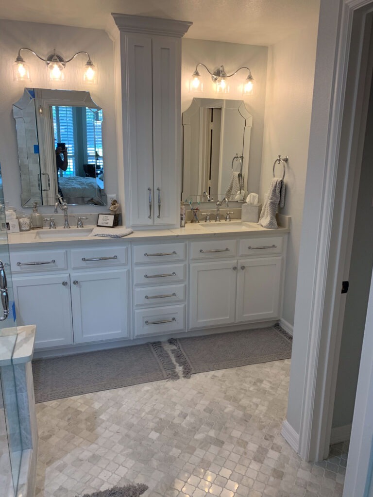 Bathroom remodel photo from a HomePro Remodeling project completed around October 7, 2020, photo 1 of 4