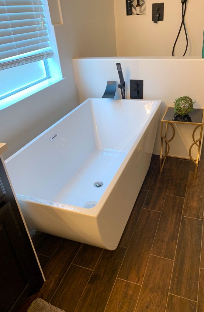 Bathroom remodel photo from a HomePro Remodeling project completed around February 11, 2021
