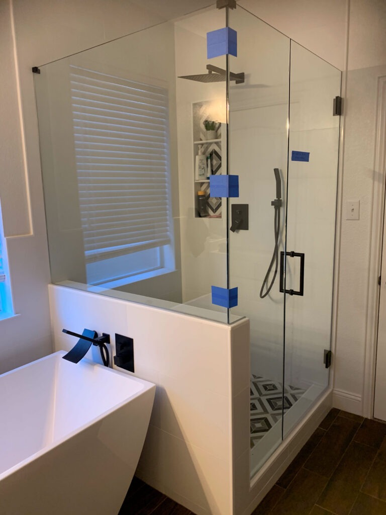 Bathroom remodel photo from a HomePro Remodeling project completed around March 2, 2021