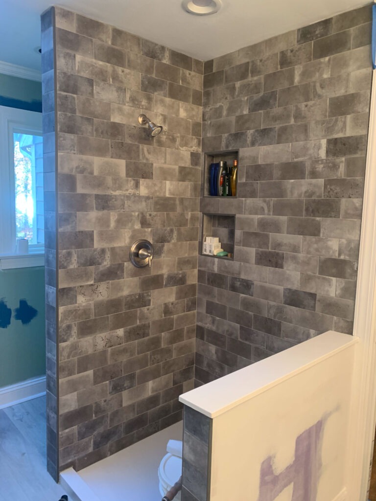 Bathroom remodel photo from a HomePro Remodeling project completed around November 23, 2022