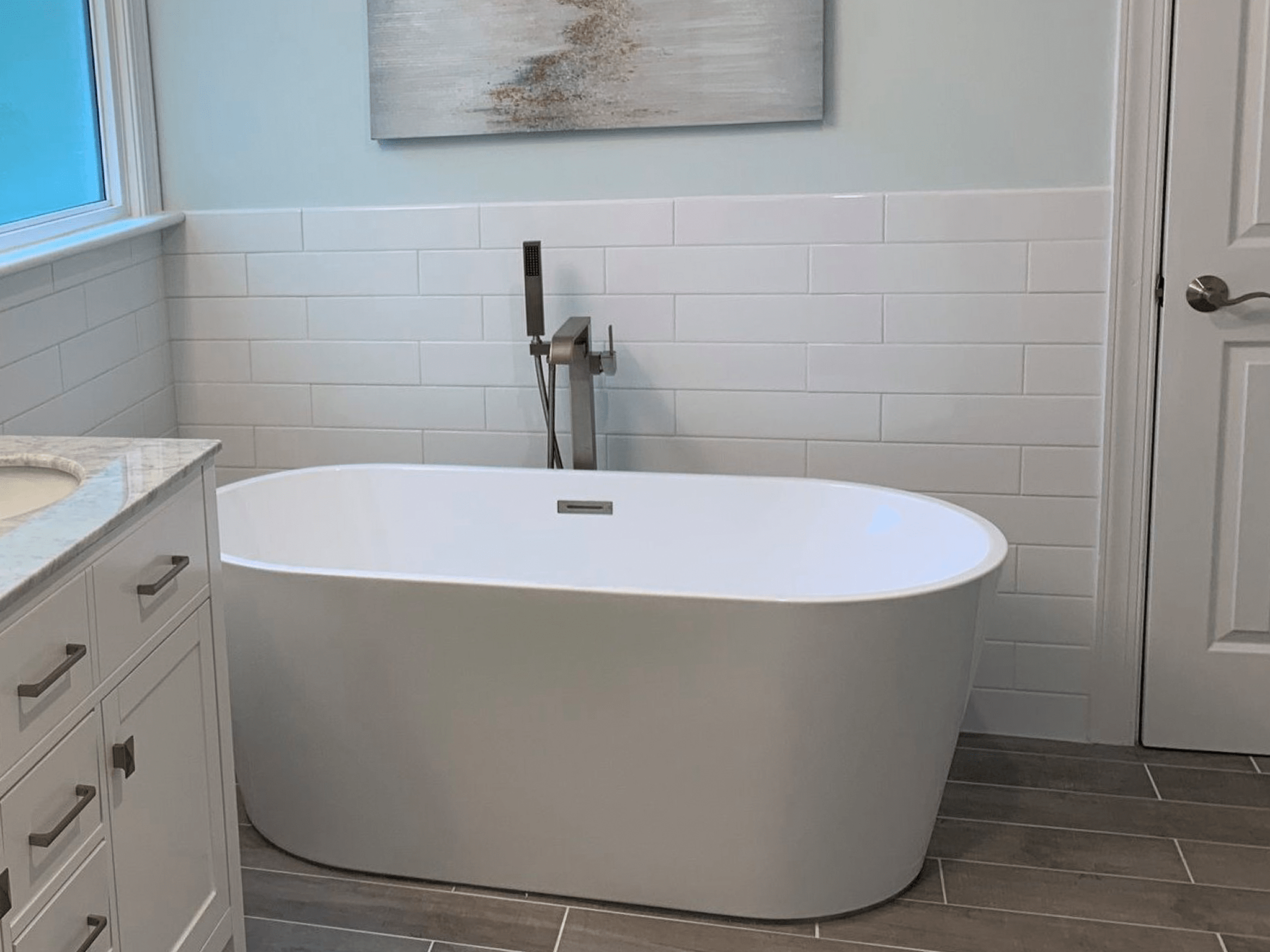 Bathroom after renovation