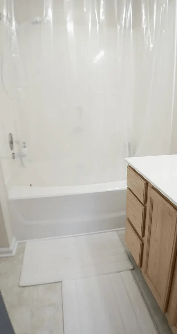 Bathroom before renovation