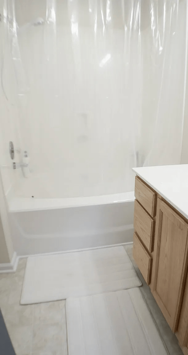 Bathroom before renovation